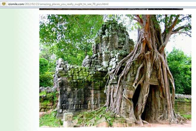 ... cũng được cư dân mạng phát hiện đó thực chất là ảnh trên Google có từ trước.