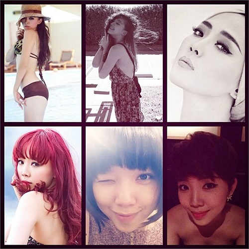 Hình ảnh về Tóc Tiên qua năm tháng lên đường du học nơi xứ người.