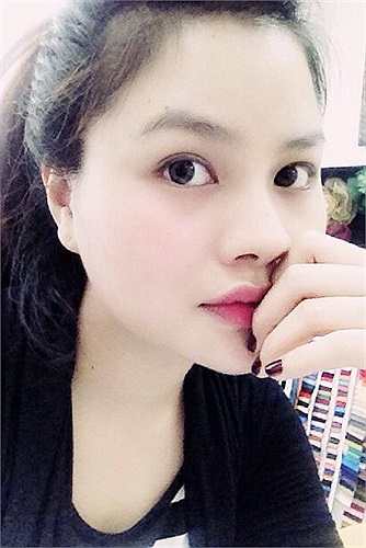 Gương mặt của Vũ Thu Phương khi căng thẳng công việc.