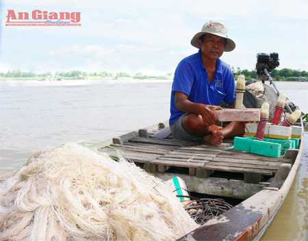 sông hậu, giăng lưới, cá lớn, đời ngư phủ
