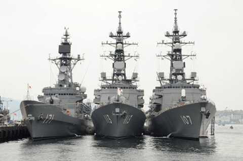 tàu chiến nhật bản