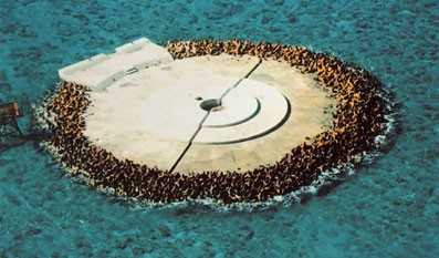 Đảo Okinotori nằm ở điểm cực nam của Nhật Bản