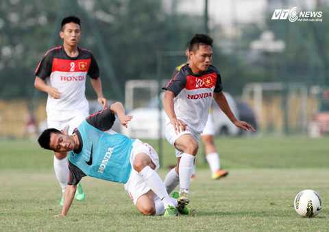 U23 Việt Nam tập luyện