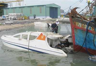 TP.HCM, chìm tàu, Dìn Ký, Vũng Tàu, Sông Soài Rạp, Cần Giờ, Đức Trí