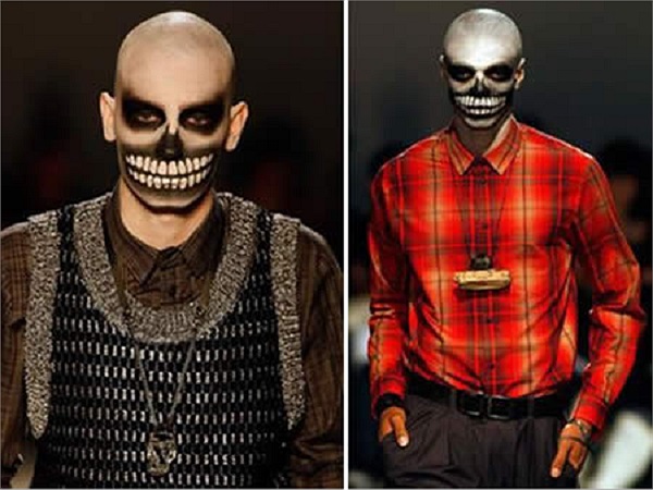 Người mẫu nam hóa thành Ma ca rồng.