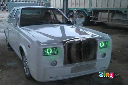 Xe Rolls-Royce Phantom tự chế