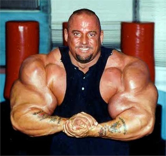 Gregg Valentino được mệnh danh là người có bắp thịt nở nang nhất thế giới
