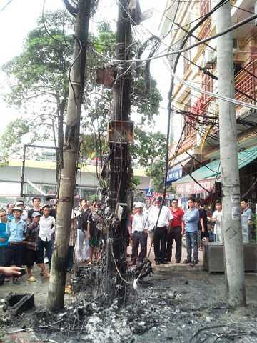 cháy nhà ga, cháy xe bồn, cháy cây xăng, cháy nhà, cháy lớn, khu vui chơi thiếu nhi mỹ đình