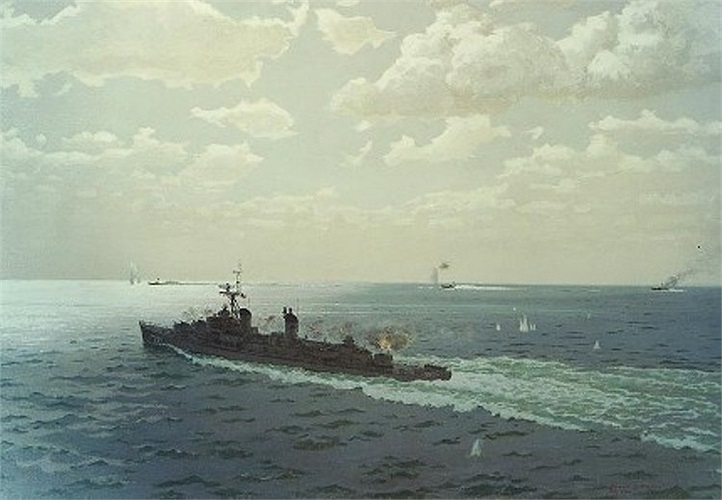 Tàu phóng lôi của quân đội ta.