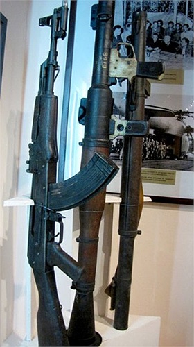 Các loại súng tiểu liên.