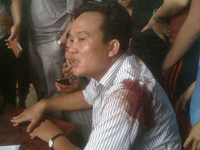 nổ súng, thanh hóa, cảnh sát giao thông