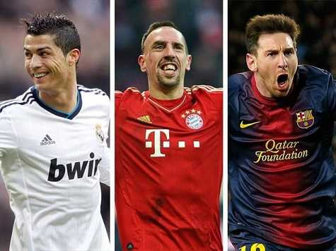 Messi, Ronaldo, Ribery