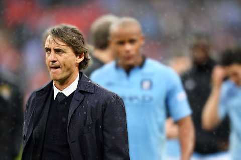 Roberto Mancini buồn sau trận thua Wigan