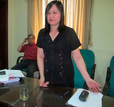 Bà Trương Thị Hải Yến đã bị cơ quan công an khởi tố và bắt tạm giam.