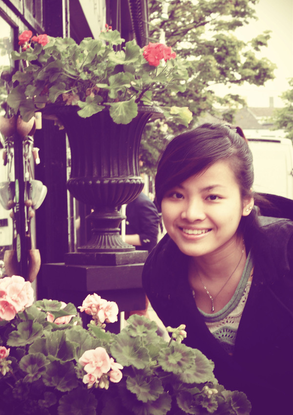 Thanh Hà du học sinh Anh