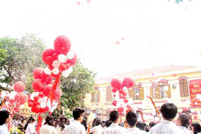 học sinh Trần Phú chia tay