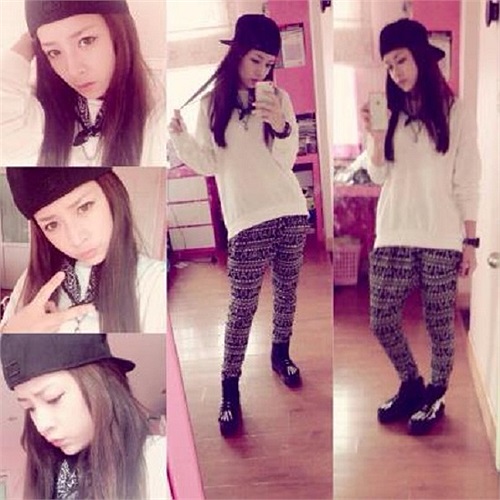 Chi Pu nhí nhố và đáng yêu.