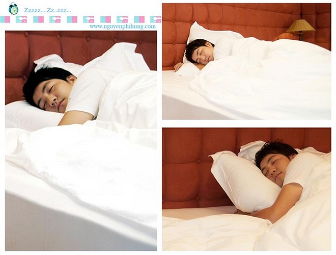 Những bức ảnh hết sức dễ thương của Phi Hùng.