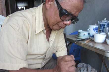 Nghệ nhân Hạ Bá Định.