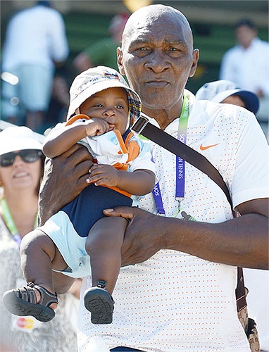 Kể từ ngày có con, ông Richards Williams lúc nào cũng tất bật và quan tâm tới gia đình