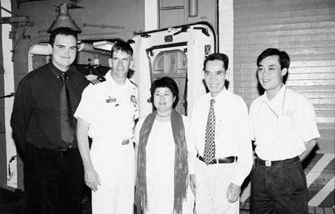 Pham Xuan An tren chiem ham My