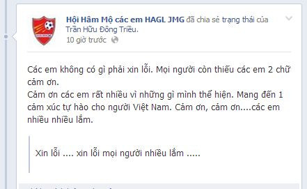 facebook u19 việt nam