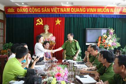 Cảnh sát 113, Công an TP Hải Phòng, "mời" phóng viên về phường