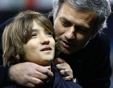 Mourinho và con trai