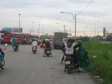 TP.HCM, sĩ tử, QL 1A, ùn tắc giao thông, thi đại học