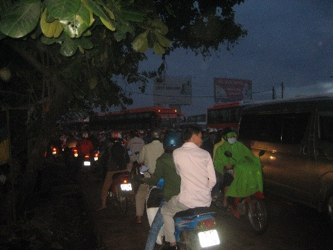 TP.HCM, sĩ tử, QL 1A, ùn tắc giao thông, thi đại học