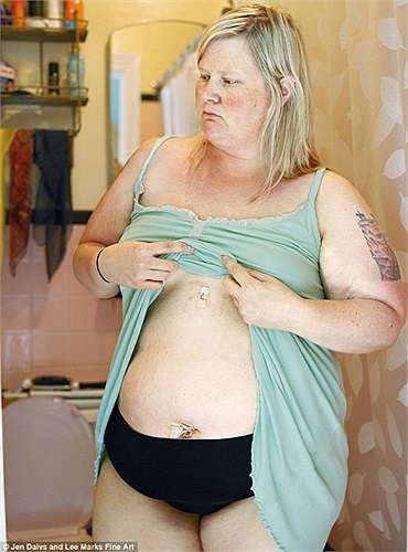 Khi trọng lượng cơ thể có dấu hiệu giảm đi, sự tự tin trong người phụ nữ này tăng lên. 