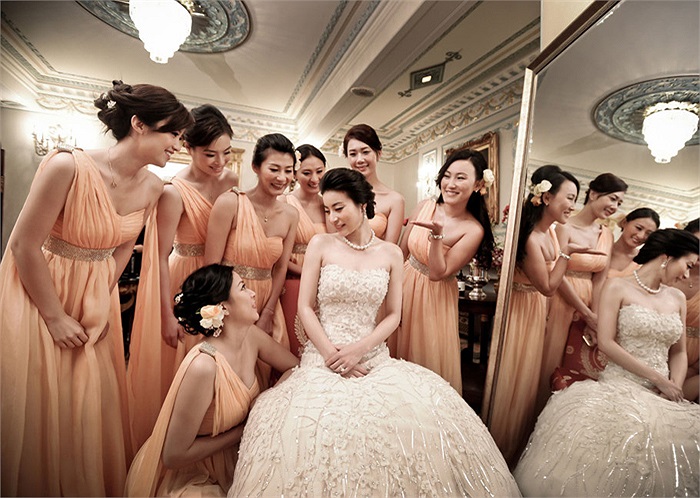 Trước khi lên xe hoa về làm dâu nhà họ Fok, Quách Tinh Tinh đã có 8 năm hò hẹn với Kenneth. 