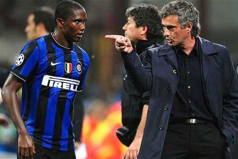 eto'o mourinho