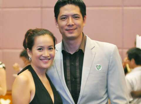 siêu mẫu Bình Minh và vợ