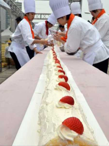 bánh dài nhất thế giới