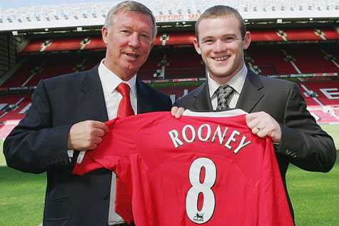 Alex Ferguson ra mắt Rooney