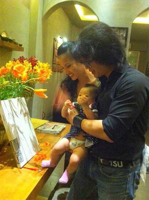 Dustin Nguyễn cưới BB Phạm và có con