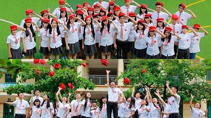 Marie Curie Hà Nội vốn là ngôi trường nổi tiếng rất khắt khe về đồng phục, thế nhưng, ban giám hiệu nhà trường đã quyết định cách tân toàn bộ đồng phục theo xu hướng hiện đại và đẹp mắt. (Theo Tri thức)