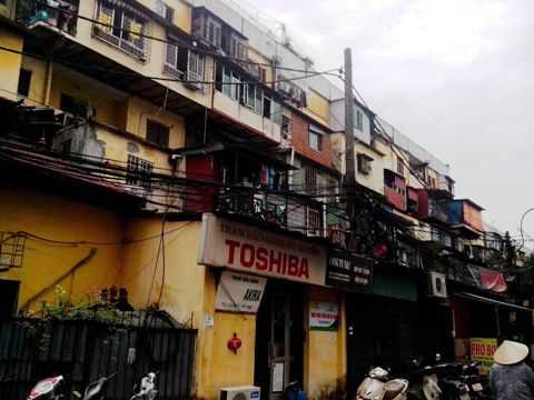 tập thể, người dân, cũ nát, cải tạo, Hà Nội, UBND