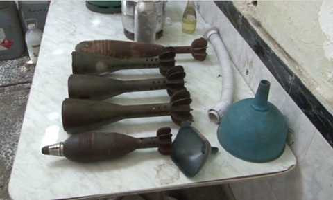 vũ khí hóa học syria