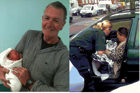 Bố tự tay đỡ đẻ cho con gái 