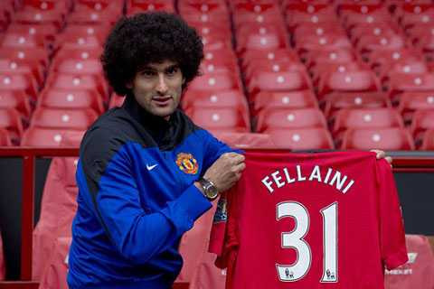 fellaini ra mắt
