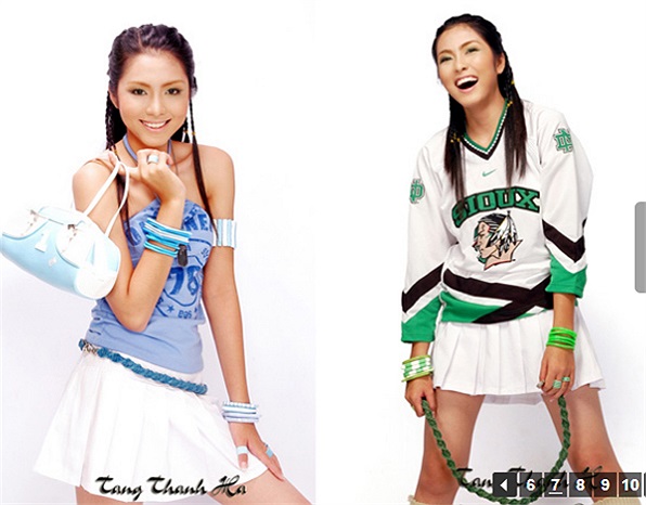 Tuy vậy, gu thời trang của Hà Tăng lúc đó chưa có gì nổi bật.