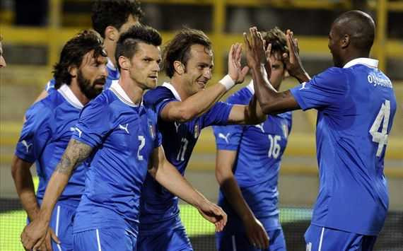 Italia mang đến giải đội hình rất trẻ