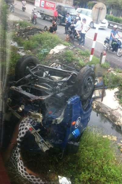 quốc lộ 5, tai nạn tàu hỏa, xe tải, thoát chết hy hữu