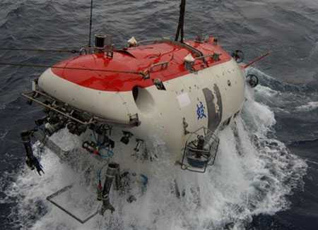 Tàu lặn sâu nhất Trung Quốc khảo sát Biển Đông