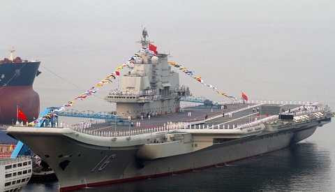 Tàu sân bay Liêu Ninh, chiếc duy nhất của Hải quân Trung Quốc hiện nay