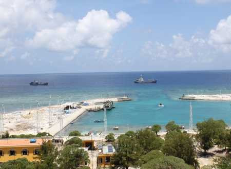 Một góc Song Tử Tây. (Ảnh: Tạp chí Tuyên giáo)