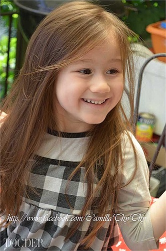 Nét đẹp lai hoàn hảo của Thy Thy.