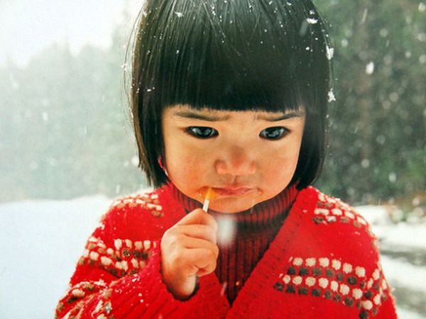 Mirai-chan rất hay phụng phịu.